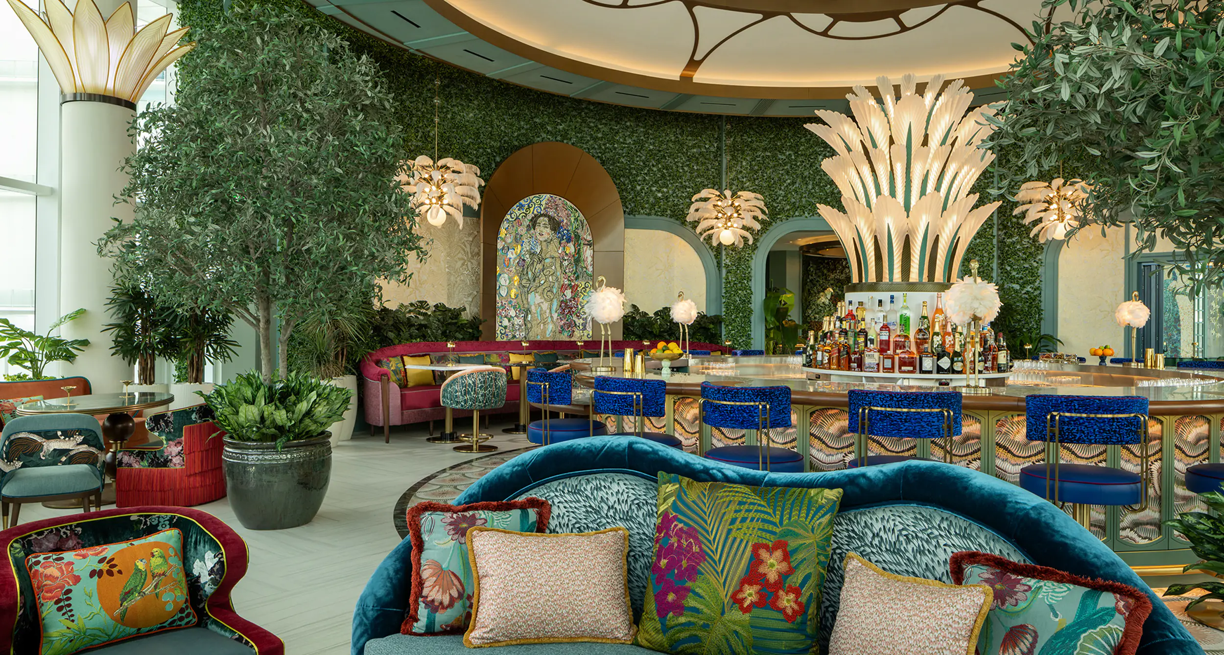 Club interiors